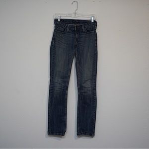 Super low rise Levi’s denim jeans